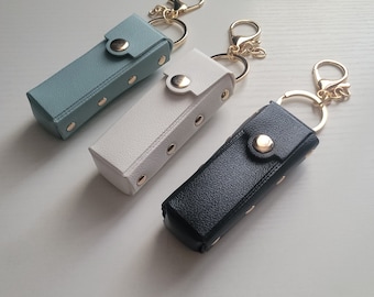 Personal Lip Balm Keychain Holder/ Small Gift/Name Personalization Gift