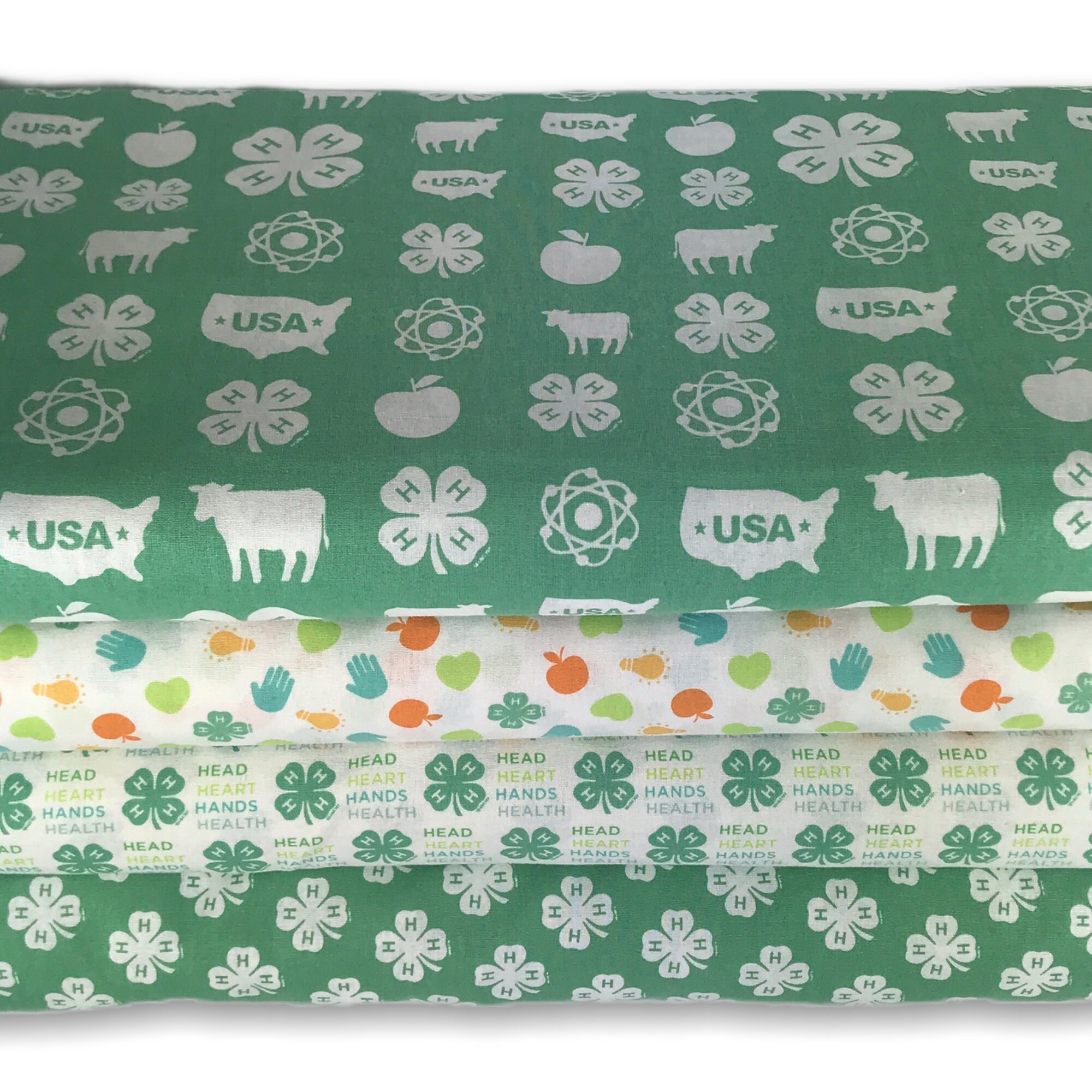 4H Fat Quarter Lot Bundle Set of 4 FQ Many Patterns Available Etsy