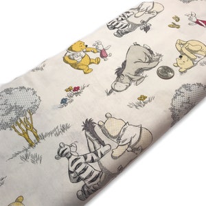 Hobby Lobby Pooh Togetherish Cotton Calico Fabric 1 Yard Piece For