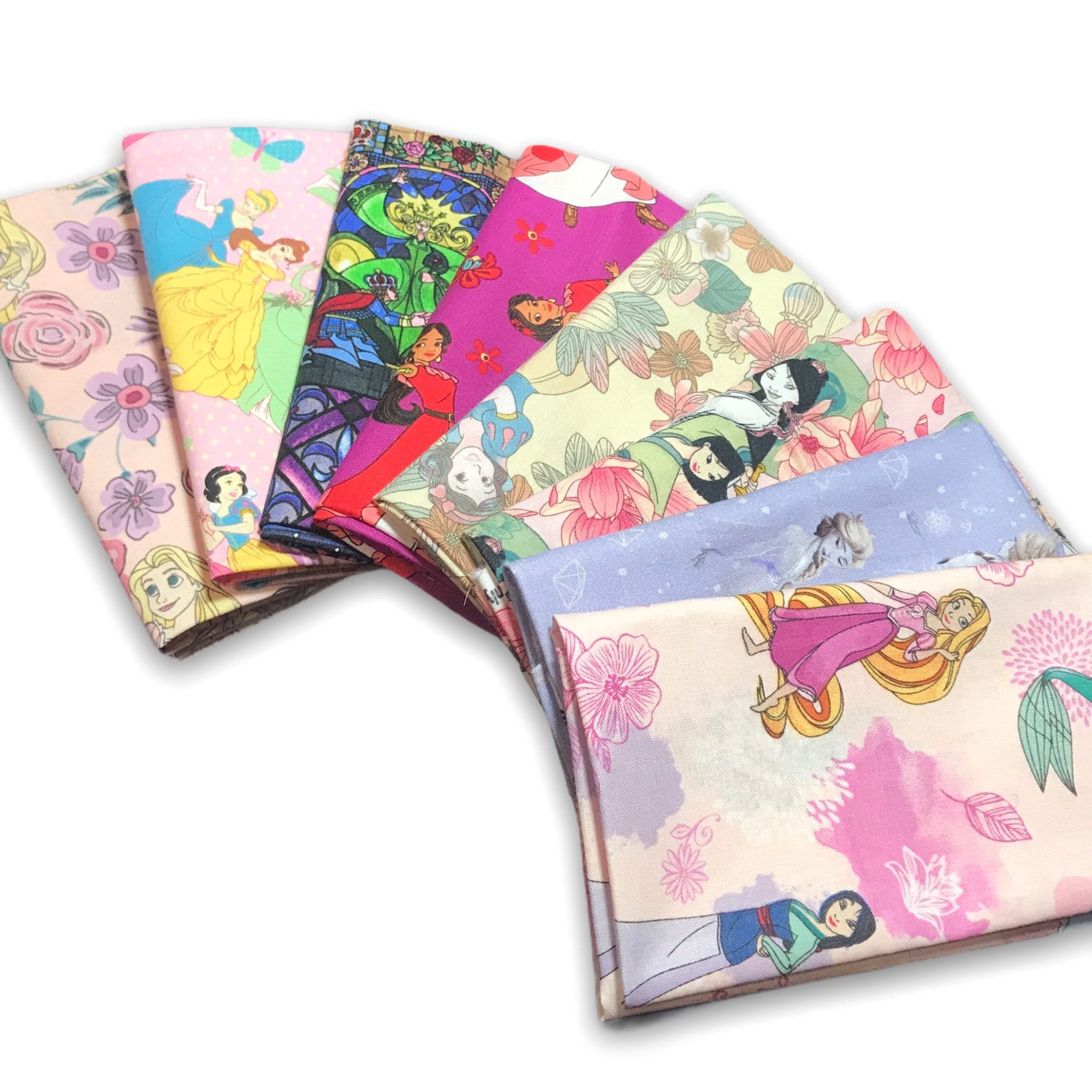 Disney Princess Fat Quarter Lot Bundle Mystery Set of 3 15 Etsy
