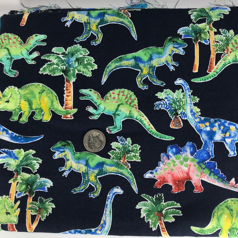 dinosaur fabric fat quarters