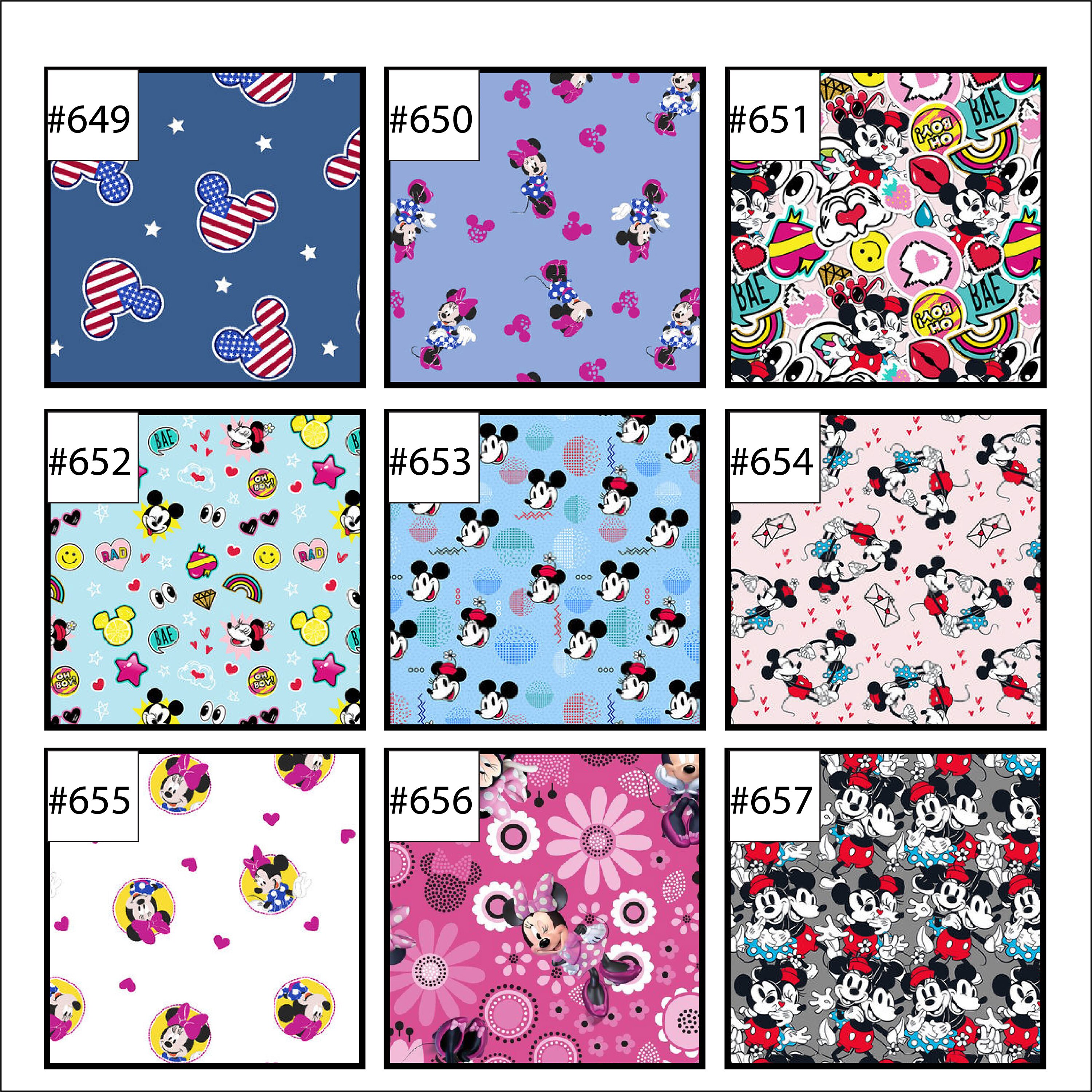 mickey mouse fabric toy box