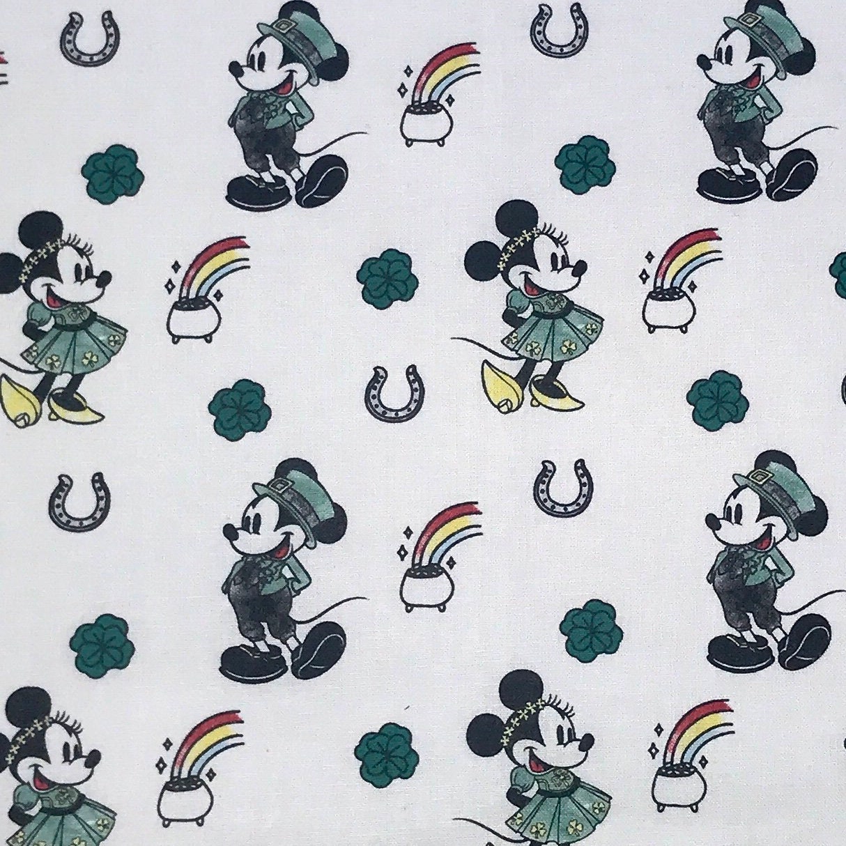 mickey mouse fabric toy box