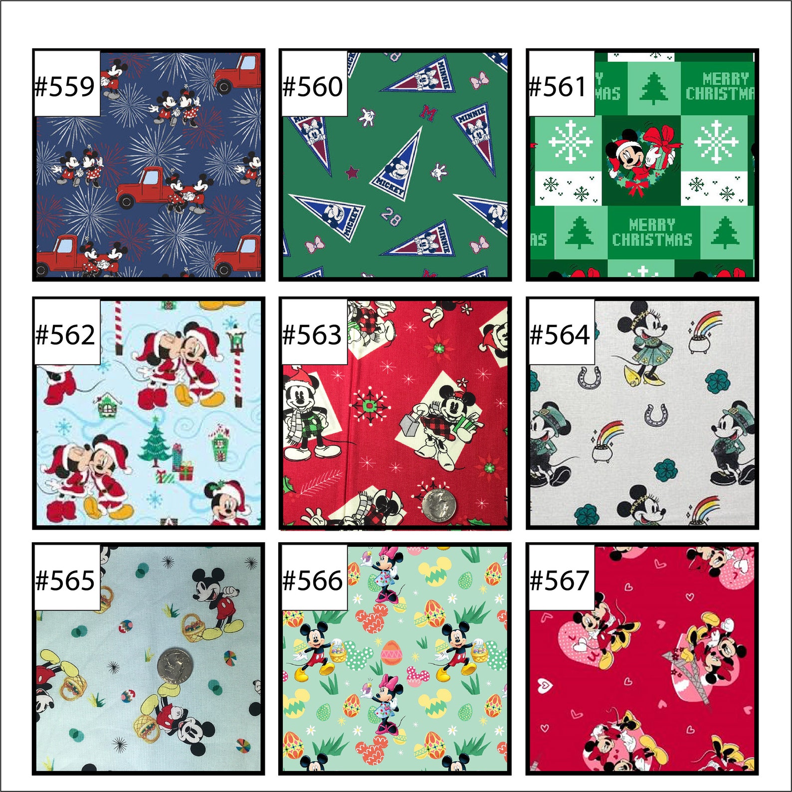 mickey mouse fabric toy box
