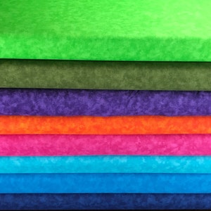 Fat Quarter Tonal Rainbow Keepsake Calico Bundle of 8 Fabric B14 Fabric By the Yard FBTY FQ Half Many Patterns 100% Quilters Cotton