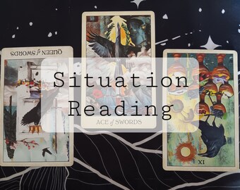 Situation Reading | 3 card Pull | Same Day | Blind Reading | 24 Hour Reading | General | Relationships | Spiritual