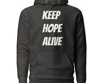Unisex Cotton-Blend Hoodie with Front Pouch Pocket