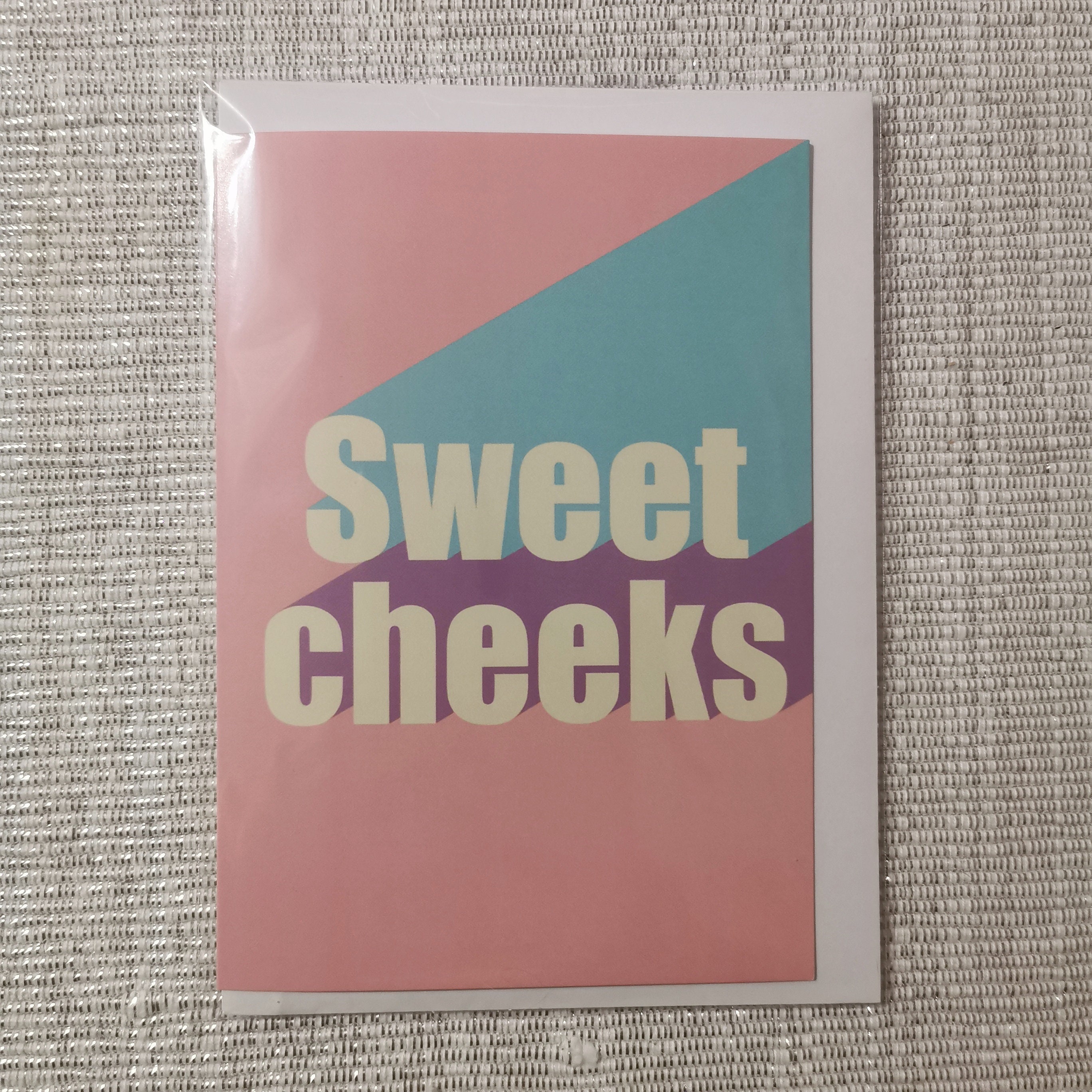 Love cards sweet cheeks love definition girlfriend Etsy