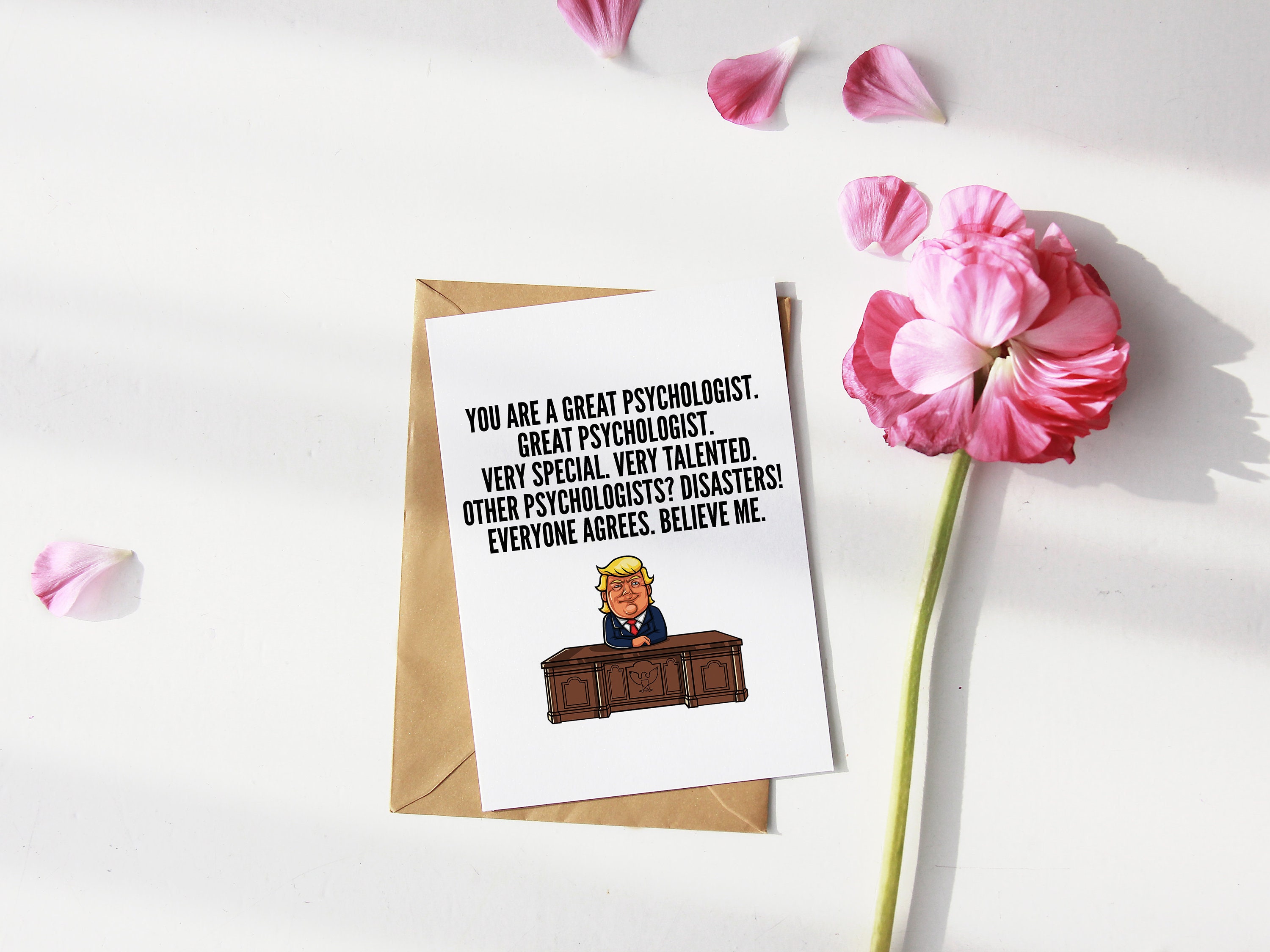 Psychology Birthday Card Psychology Gift Psychologist Card Etsy Canada