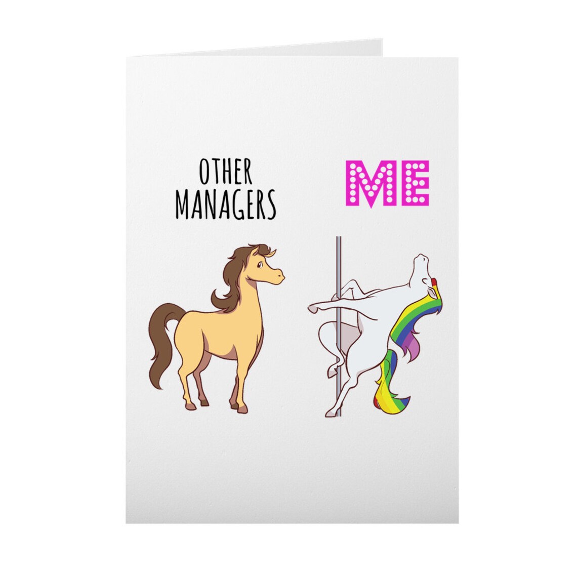 Manager Card Manager Gift Birthday Card for Manager New | Etsy