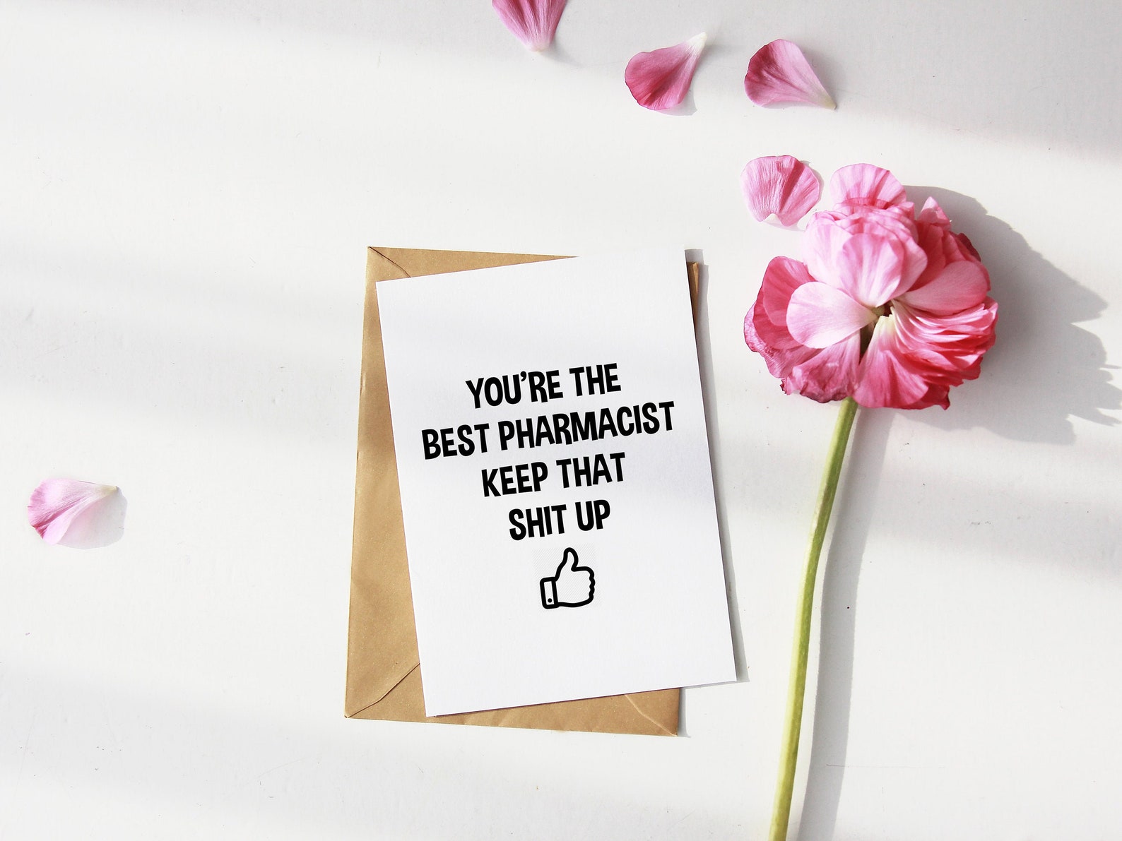 Pharmacist Card Pharmacist Gift Birthday Card For Etsy