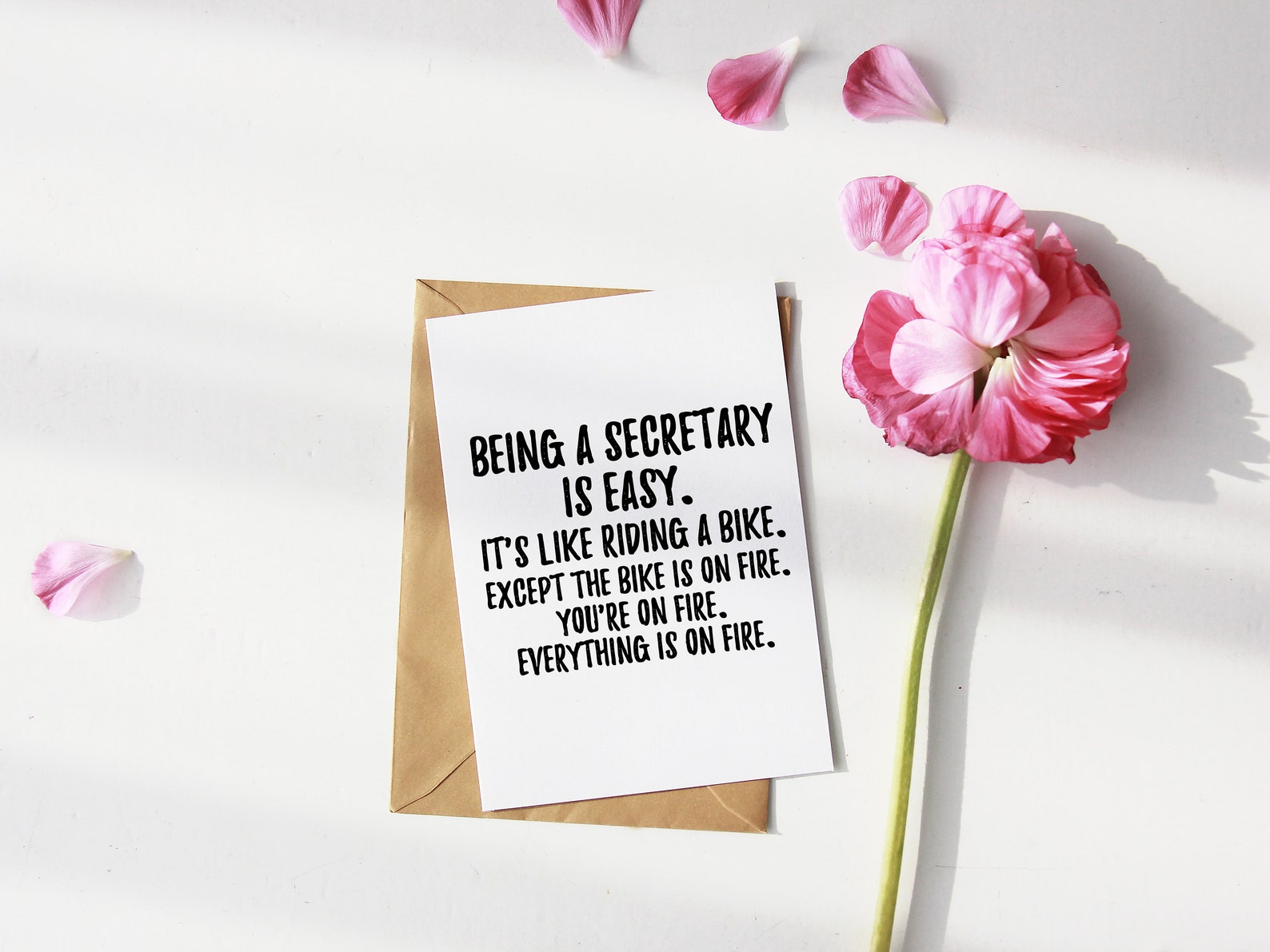 secretary-card-secretary-gift-birthday-card-for-secretary-etsy