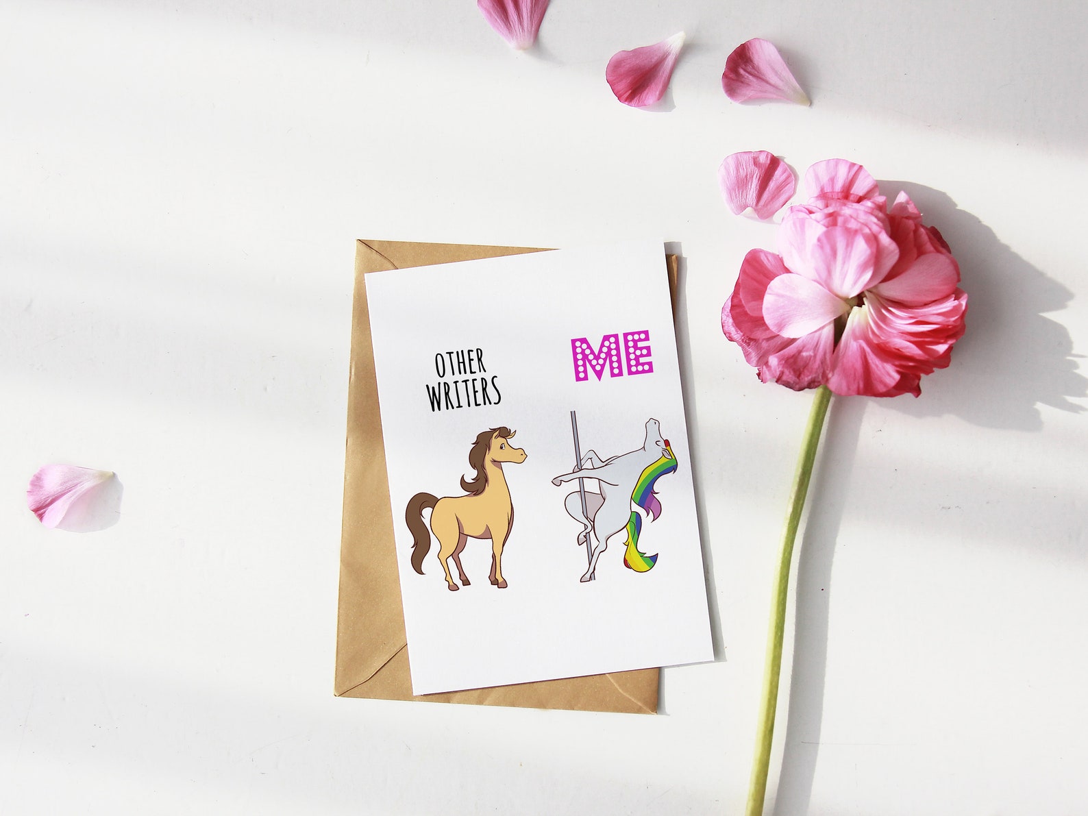 Writer Card Writer Gift Birthday Card for Writer New Writer | Etsy