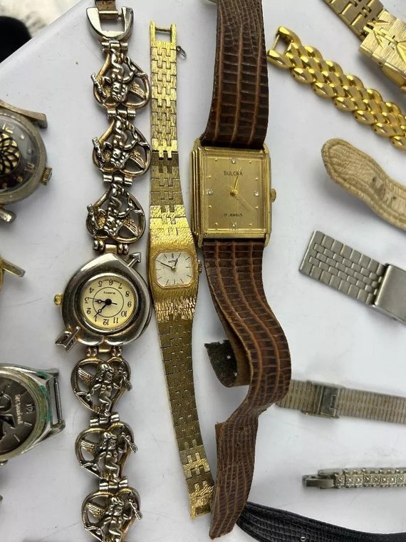 Lot Of 50 Mostly Working Vintage Watches Only Few… - image 5