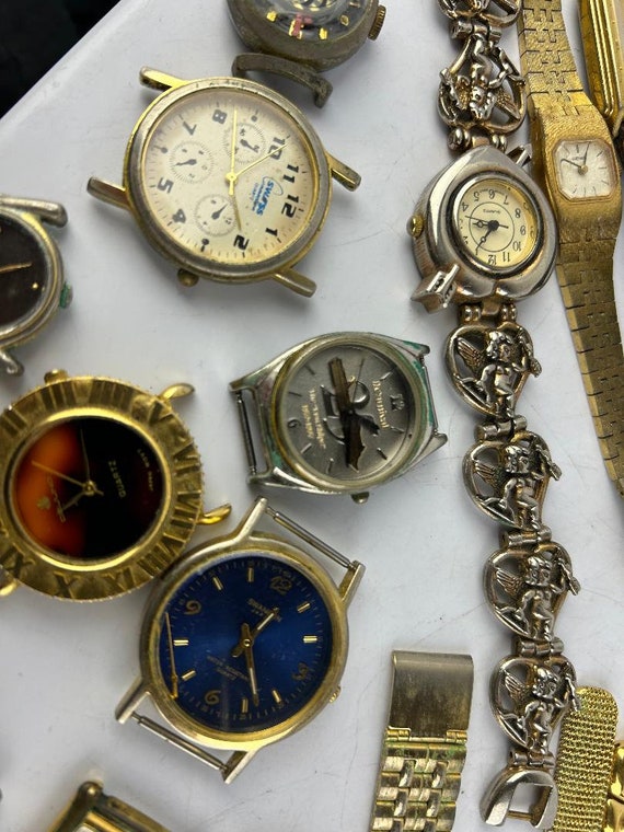Lot Of 50 Mostly Working Vintage Watches Only Few… - image 7