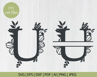 Download Letter U Svg Etsy