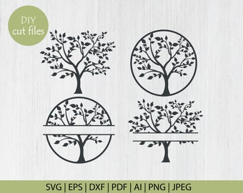 Download Split Tree Of Life Etsy