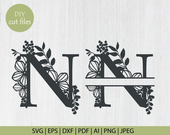 Download Letter N Svg Etsy