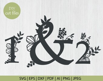 Download Floral Number Svg Etsy