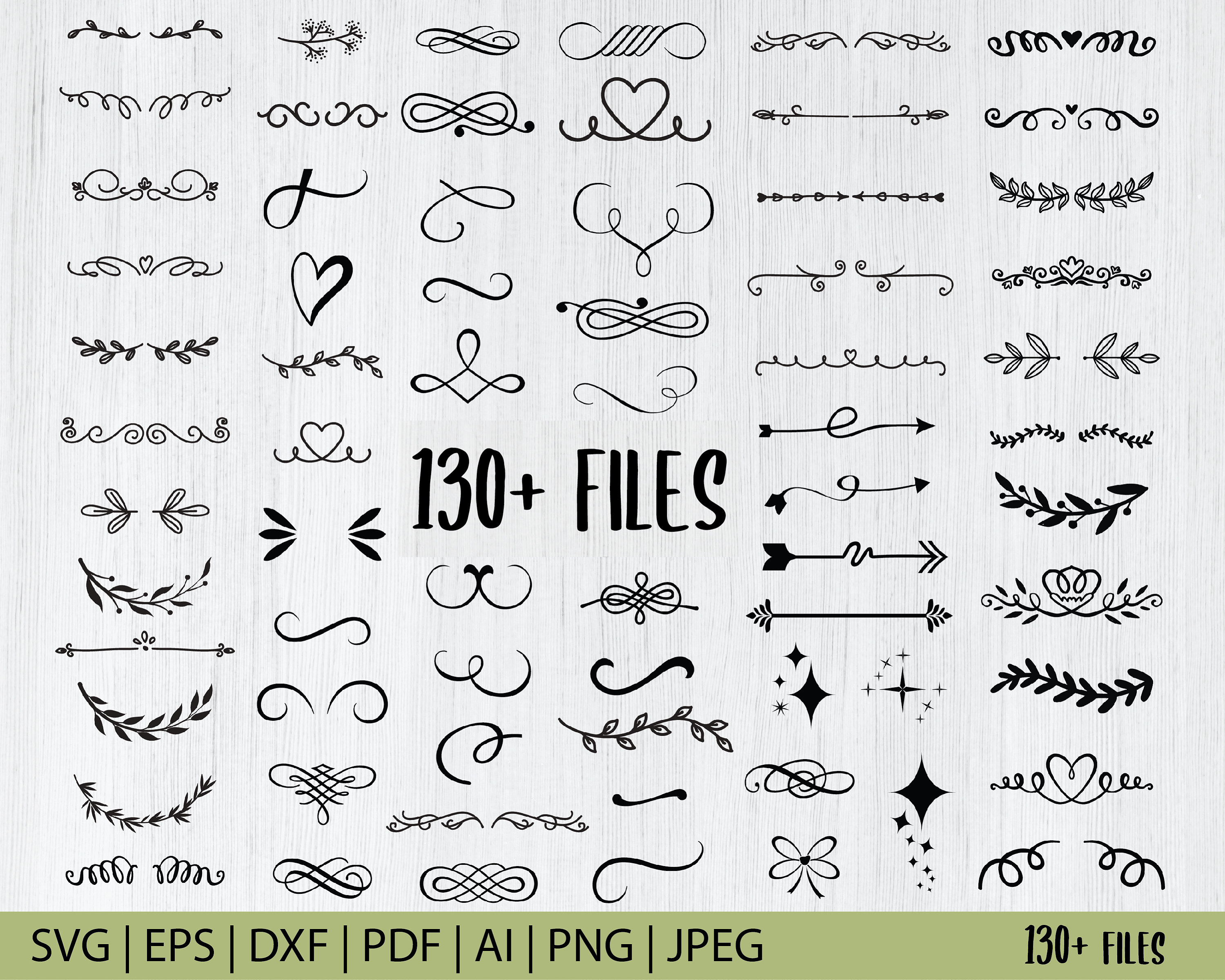 Flourish Svg Clip Art Digital Cut Files, Swoosh SVG, Swish C - Inspire  Uplift