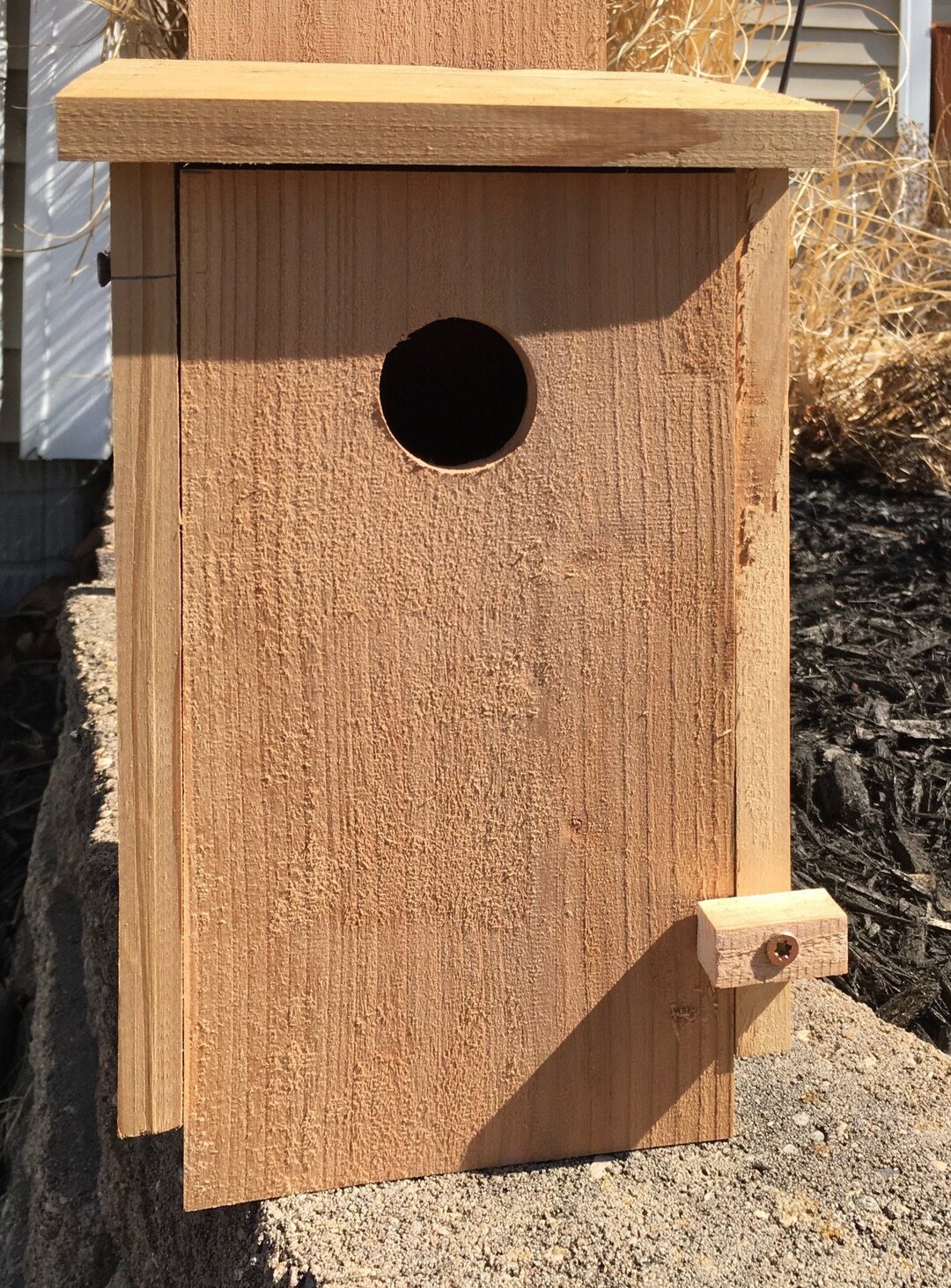 2 Each, Cedar Bluebird House Re-purposed Cedar Pickets for Organic