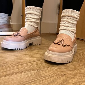 Slouch socks for ankle boots sale