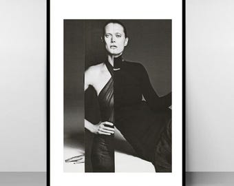 Plurality of the Self – Contemporary feminine collage art print, signed limited edition wall poster