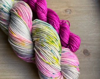 Graffiti Revamp sets hand dyed yarn SW merino Dreamy DK GypsySoulFibers