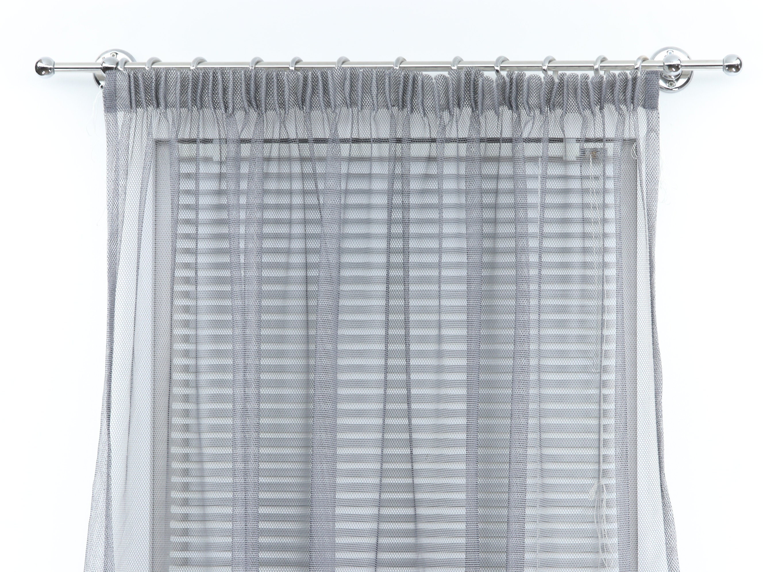 Tringle à Rideaux Extensible Bestgoodies 85-135 Cm - Argent Mat, Fixation Adhésive Ou Vis