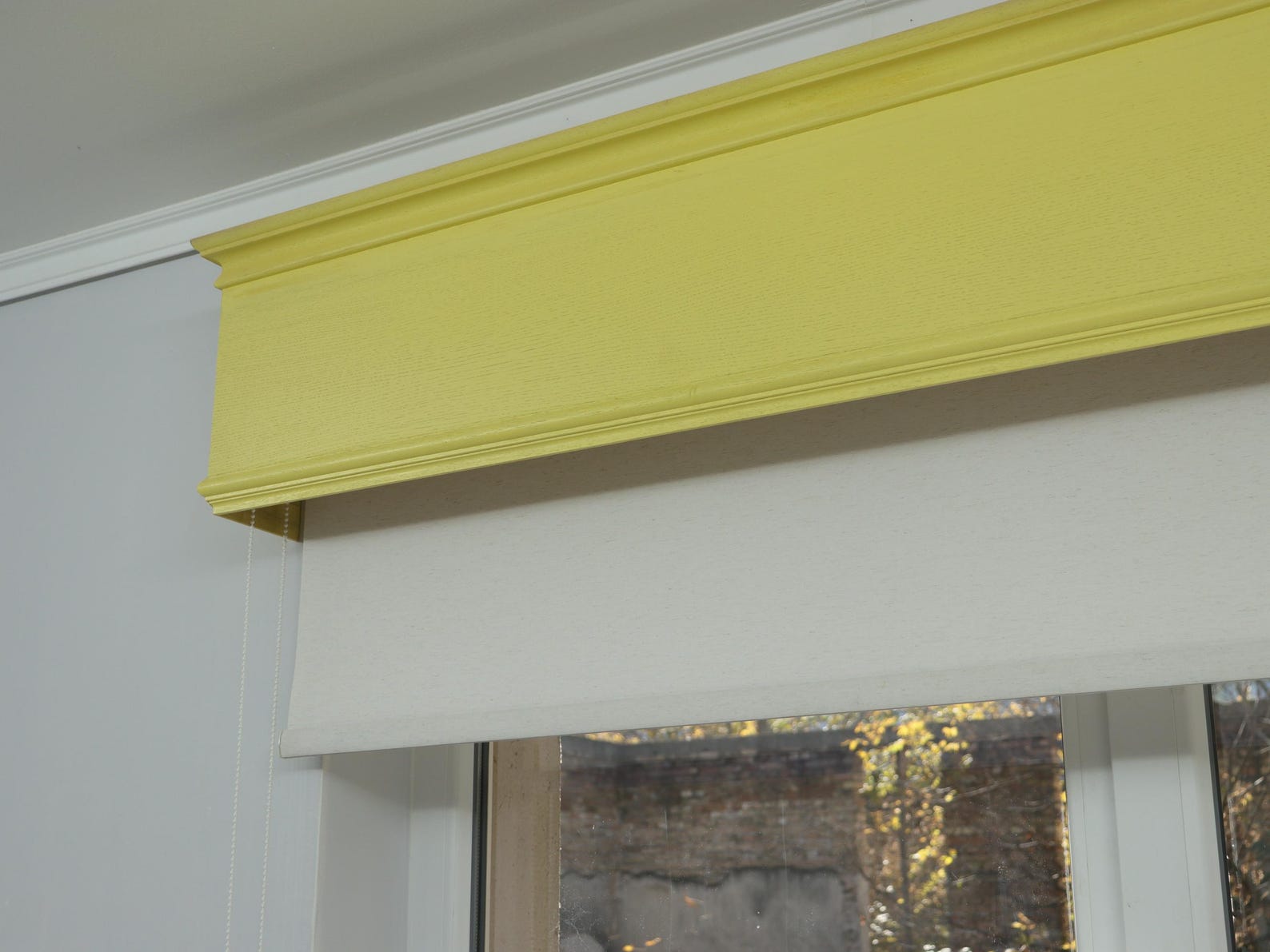 Window Valance, Cornice Board, Pelmet Box- Veneered MDF OAK Mod. 888 ...