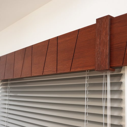 Window Valance Cornice Board Pelmet Box Veneered MDF OAK - Etsy