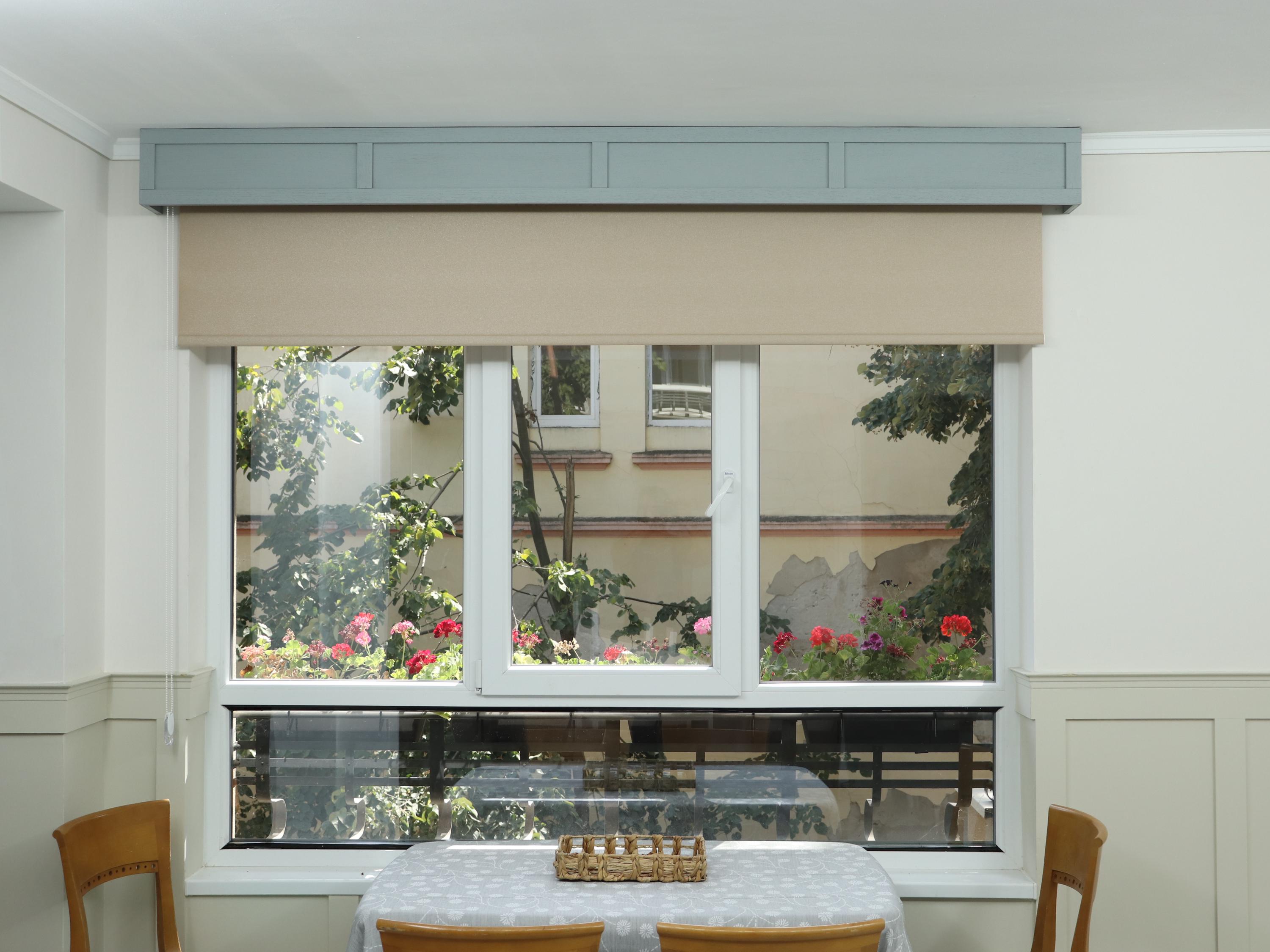 Window Valance, Cornice Board, Pelmet Box- Veneered MDF OAK Mod. 111 ...