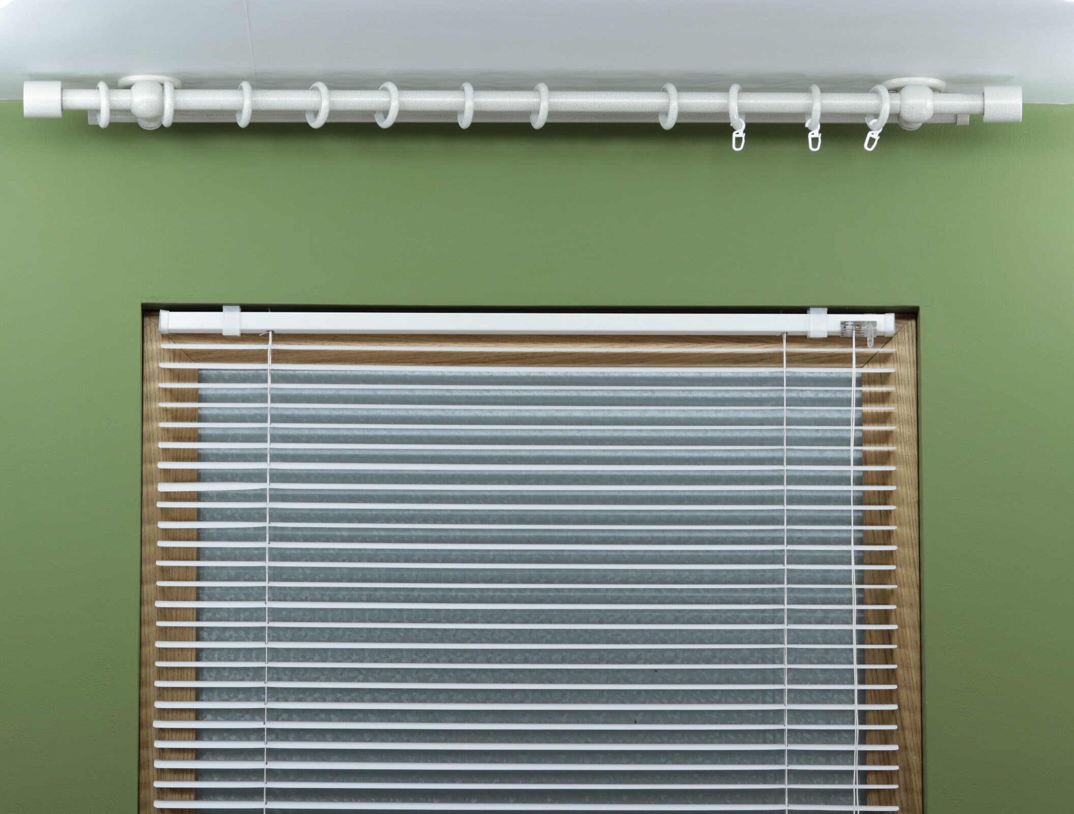 Deco Window Set Di Aste Estensibili In Metallo Per Tende Con Occhielli Per Porte