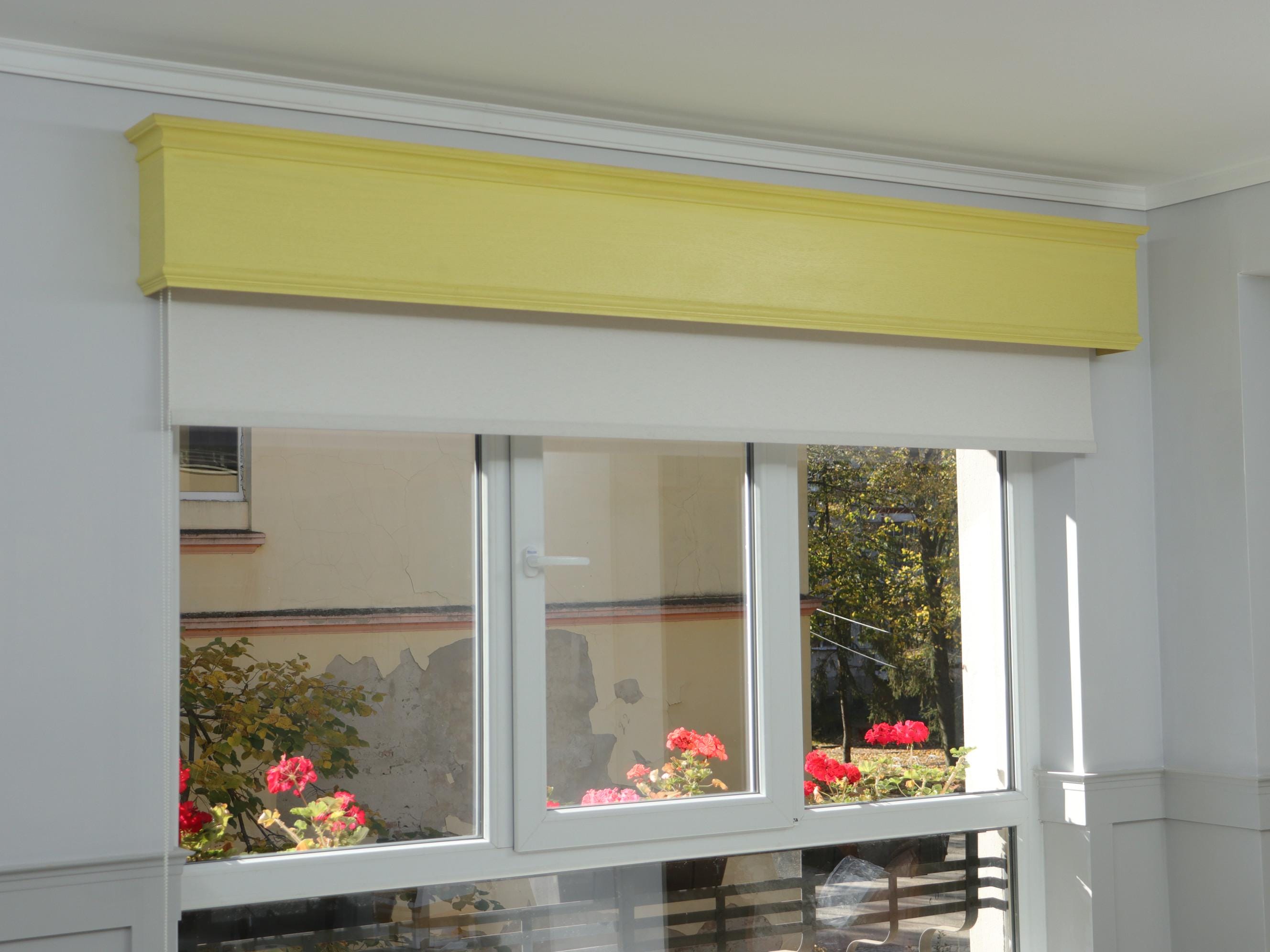 Window Valance, Cornice Board, Pelmet Box- Veneered MDF OAK Mod. 888 ...