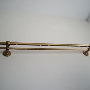 Double Curtain Rail Different Pipes for Window With Rollers, Double ...