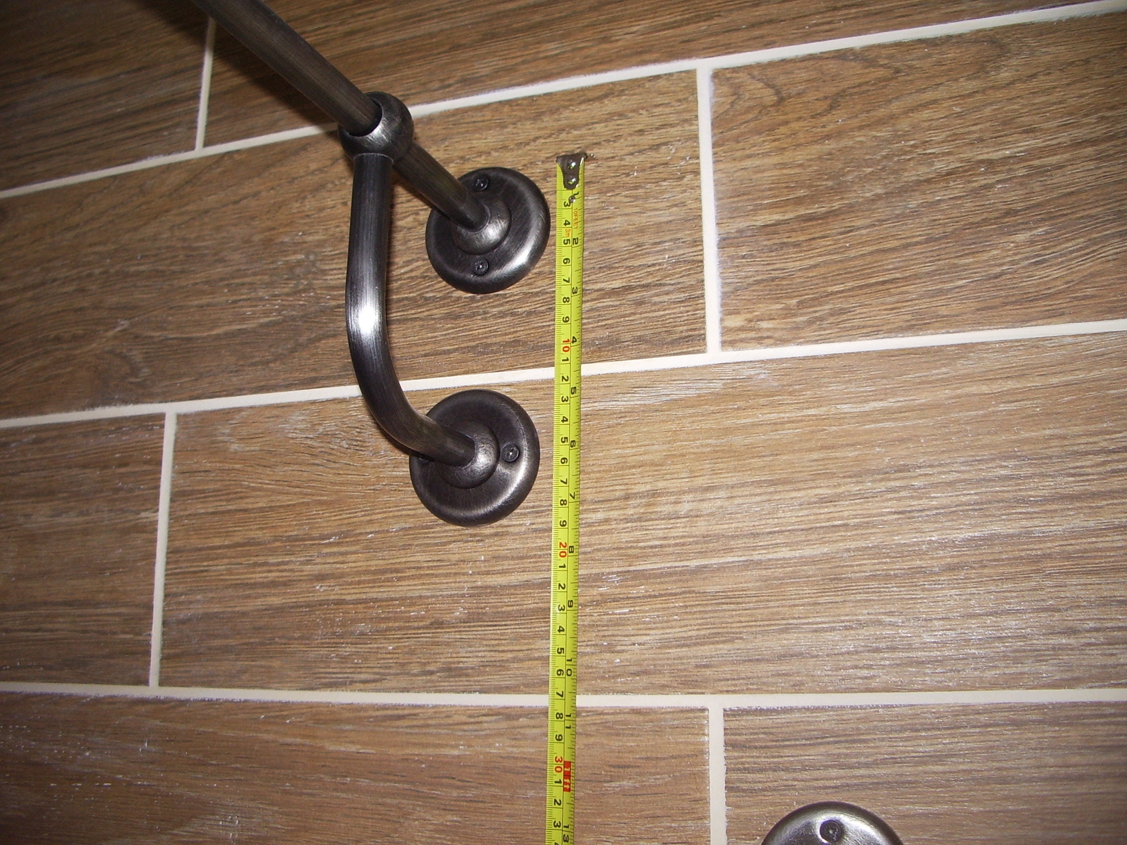 Diamond Corner Shower Curtain Rod for Bathroom Fitting and Etsy