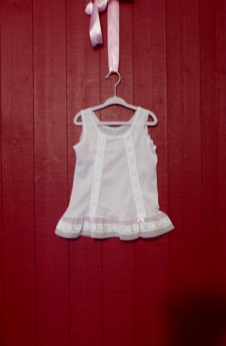 1970s Pink girl dress background.