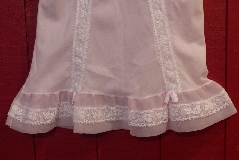1970s Pink girl dress background.