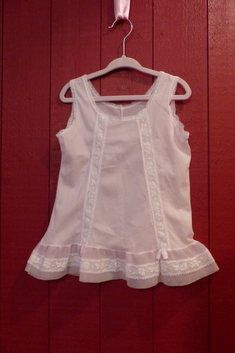 1970s Pink girl dress background.