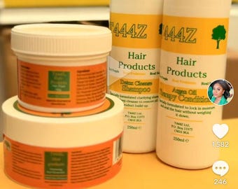 T444Z Hair Food/shampoo/conditioner/Moisturiser (SET OF 4 - View #4