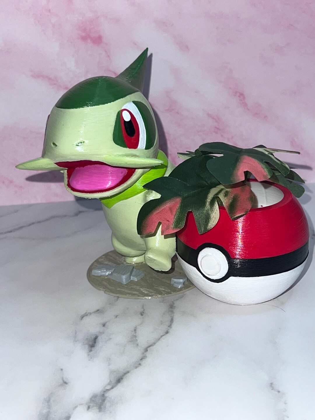 Axew Pokemon Flower Succulent Pot Planter 3D Printed Hand Painted ...