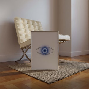 Digital Download | Aura Poster | Eye | Focus on yourself | Holistic Poster
