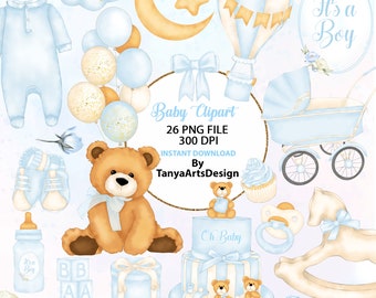 Baby Bear Clipart Etsy