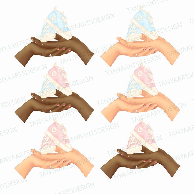 it/'s twins Couple clipart Dad clipart Mother and Father clipart printable newborn shoes family holding hands clipart Mom clipart