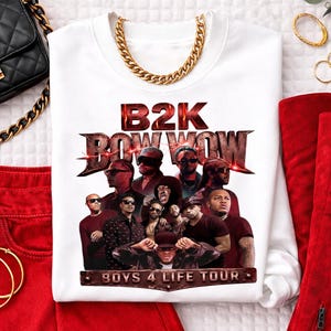 Camiseta/Moletom da Turnê Inspirada no Boys4Life | B2K Bow Wow | Show do B2K 2026