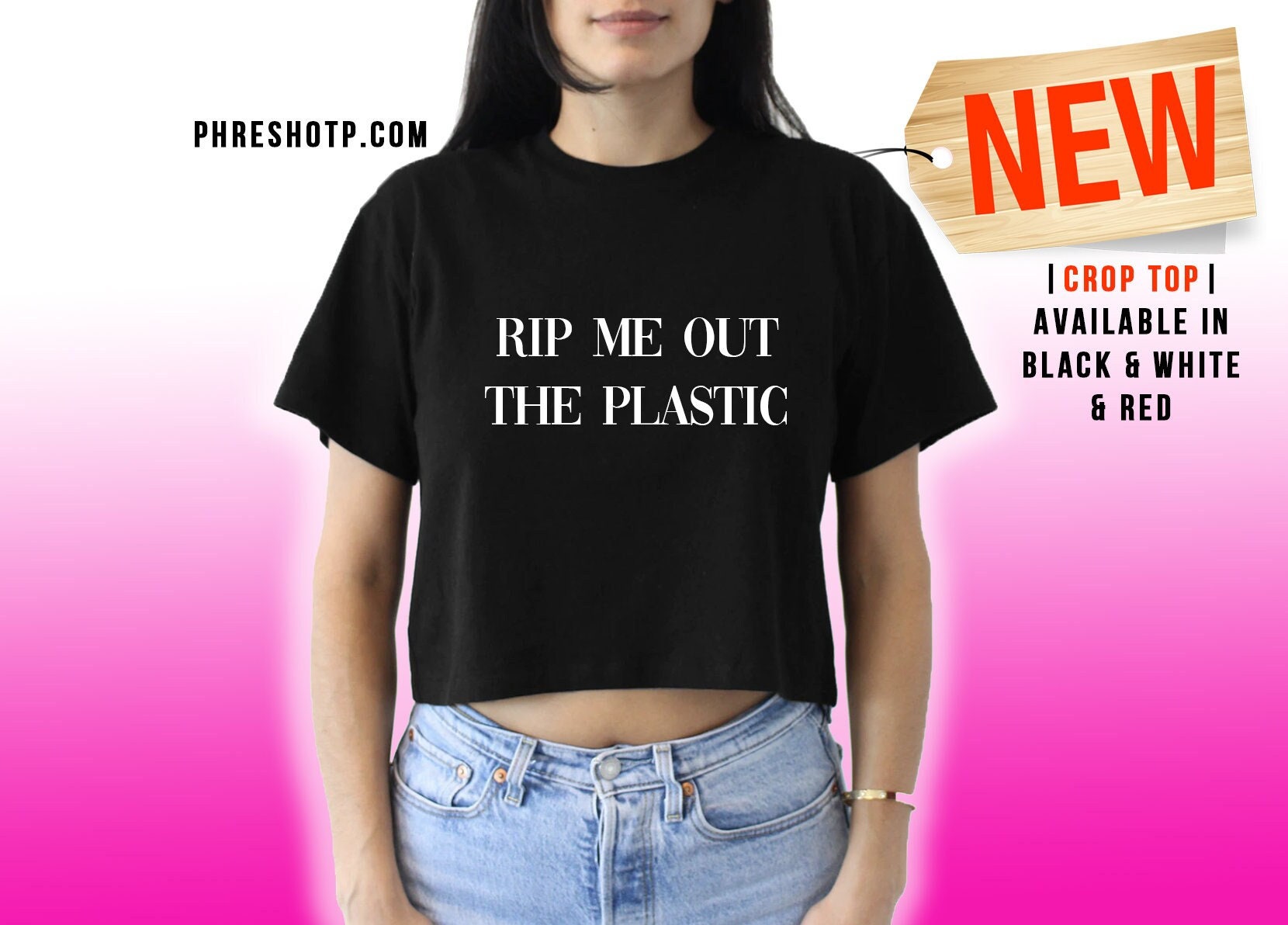 Camiseta corta Rip Me Out The Plastic, Grind, Hustle, Acting Brand New, On  Da Floor, Camiseta corta - Etsy México, image size:1660x1192