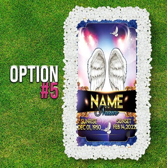 Memorial Grave Blanket, Keepsake, in Loving Memory Grave Blanket