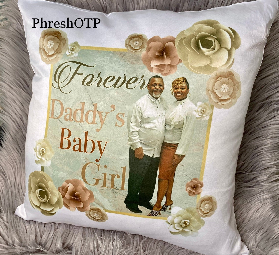 Sublimated Custom Photo Pillow, Memory Pillow, Miss You Pillow, Loved ...