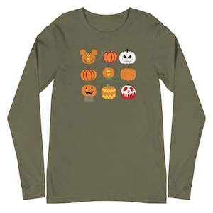 Magical Pumpkin Patch Unisex Long Sleeve Tee | Disney Shirt | Disney Halloween Shirt | Disney Fall Shirt | Disney Long Sleeve Shirt