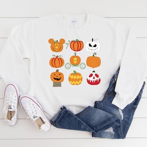 Magical Pumpkin Patch Unisex Sweatshirt Disney Fall Sweatshirt Disney Halloween Sweatshirt Pumpkin Sweatshirt Disney Fall Shirt image 1